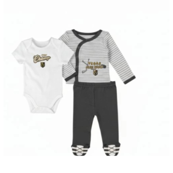 Vegas Golden Knights dječji bodi 3 Piece Set