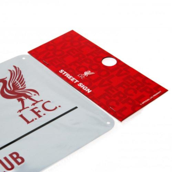 FC Liverpool metalni natpis stadium
