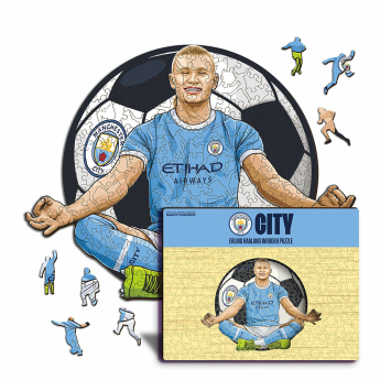 Manchester City drvene puzzle Haaland NEW 500 pcs
