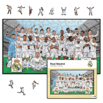 Real Madrid drvene puzzle 25/26 Team 500 pcs