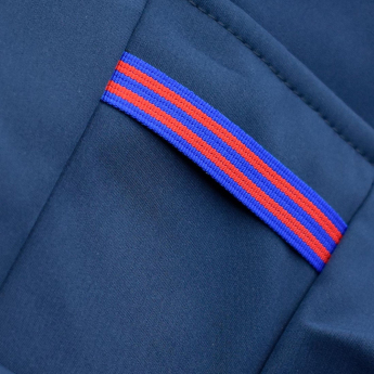 FC Barcelona muška jakna s kapuljačom Softshell navy light