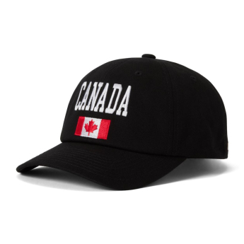Hokejaške reprezentacije kapa za bejzbol Canada Flag black