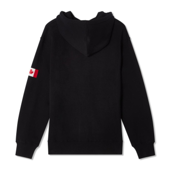 Hokejaške reprezentacije muška majica s kapuljačom Canada Flag black