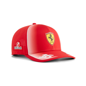 Ferrari kapa za bejzbol Charles Leclerc #16 official Teamline Replica F1 Team 2026