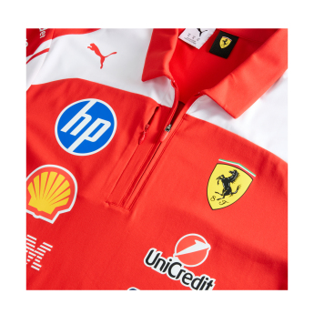 Ferrari muška polo majica Authentic official Teamline Replica F1 Team 2026