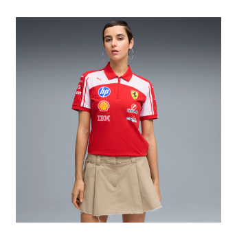 Ferrari ženska polo majica official Teamline Replica F1 Team 2026
