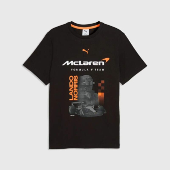 Mclaren Honda muška majica Lando Norris black F1 Team 2026
