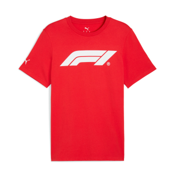 Formule 1 muška majica logo red 2026