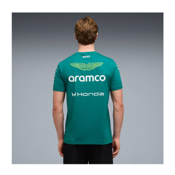 Aston Martin muška majica green official Teamline Replica F1 Team 2026