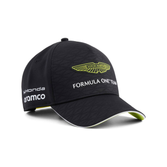 Aston Martin kapa za bejzbol black official Teamline Replica F1 Team 2026