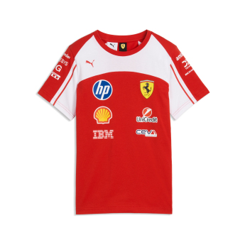 Ferrari dječja majica official Teamline Replica F1 Team 2026