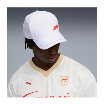 Formule 1 kapa za bejzbol logo white 2026