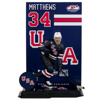 Hokejaške reprezentacije figurica Auston Matthews #34 USA Olympics 2026