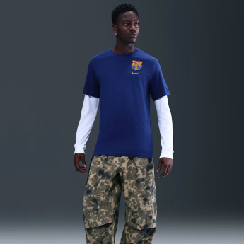 FC Barcelona muška majica Crest navy