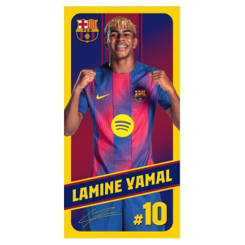 FC Barcelona ručnik Yamal Yellow