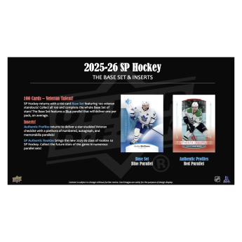 NHL boxovi NHL hokejske karte 2025-26 Upper Deck SP Hockey Blaster Box