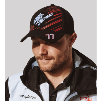Alfa Romeo Racing kapa za bejzbol Valtteri Bottas #77 official Teamline Replica F1 Team 2026