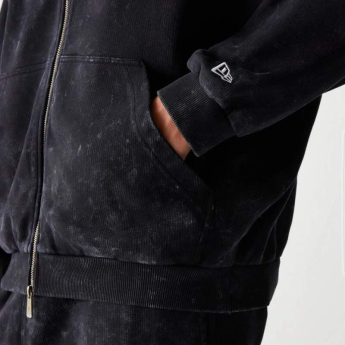 Mclaren Honda muška majica s kapuljačom zip GRPHC washed black F1 Team 2026
