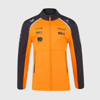 Mclaren Honda muška jakna softshell official Teamline Replica F1 Team 2025