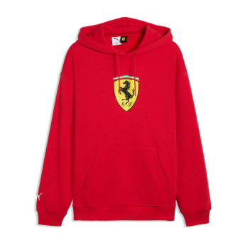 Ferrari muška majica s kapuljačom Large Logo red F1 Team 2026