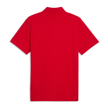 Ferrari muška polo majica Logo small red F1 Team 2026