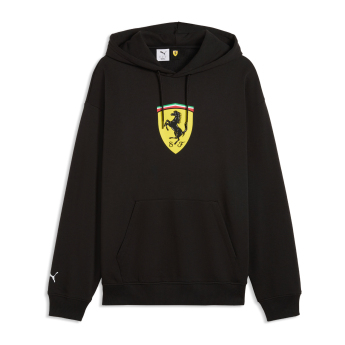 Ferrari muška majica s kapuljačom Large Logo black F1 Team 2026