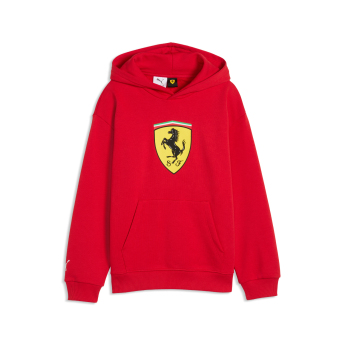 Ferrari dječja majica s kapuljačom Large Logo red F1 Team 2026