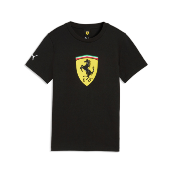 Ferrari dječja majica Large Logo black F1 Team 2026