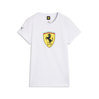 Ferrari ženska majica Large Logo white F1 Team 2026