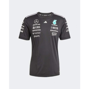 Mercedes AMG Petronas muška majica black official Teamline Replica F1 Team 2025