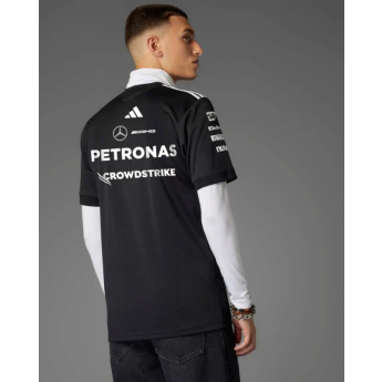 Mercedes AMG Petronas muška majica black official Teamline Replica F1 Team 2025