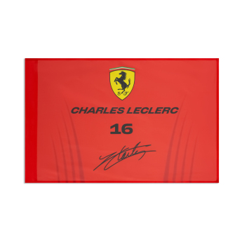 Ferrari vlajka Carlos Sainz #55 red F1 Team 2026