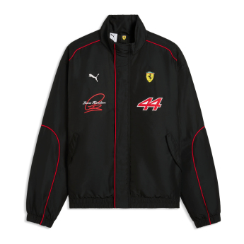Ferrari muška jakna Lewis Hamilton #44 Racing black F1 Team 2026