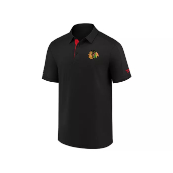 Chicago Blackhawks muška majica NHL Authentic Rinkside Performance Polo black
