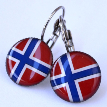 Hokejaške reprezentacije naušnice Flag Norway