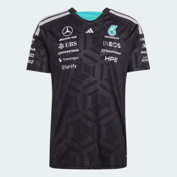 Mercedes AMG Petronas muška majica black official Teamline Replica F1 Team 2026