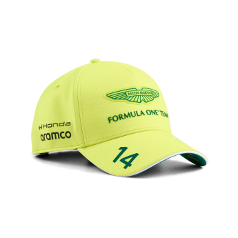 Aston Martin kapa za bejzbol Fernando Alonso #14 yellow official Teamline Replica F1 Team 2026