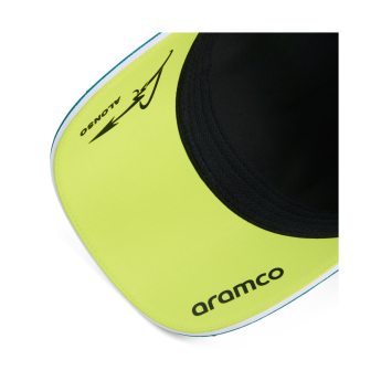 Aston Martin kapa za bejzbol Fernando Alonso #14 yellow official Teamline Replica F1 Team 2026