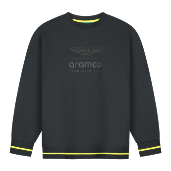 Aston Martin muška majica oversized Stealth black F1 Team 2026