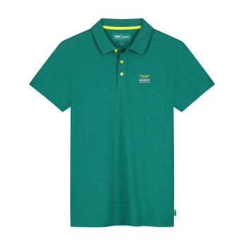 Aston Martin muška polo majica Seasonal green F1 Team 2026