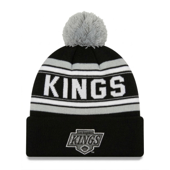 Los Angeles Kings dječja zimska kapa Jacquard Cuffed Knit With Pom