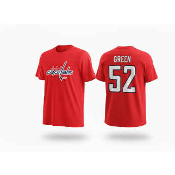 Washington Capitals muška majica Mike Green red