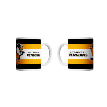 Pittsburgh Penguins šalica Stripes (330ml)