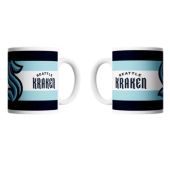 Seattle Kraken šalica Stripes (330ml)