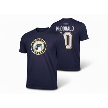 St. Louis Blues muška majica Andy McDonald #10 navy