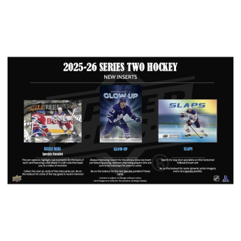 NHL boxovi NHL hokejske karte 2025-26 Upper Deck Series 2 Blaster Box