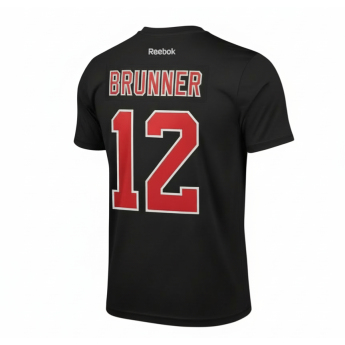 New Jersey Devils muška majica Damien Brunner #12 black