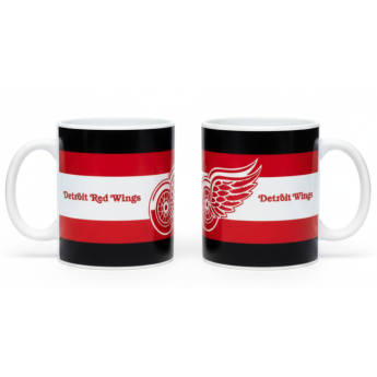 Detroit Red Wings šalica Stripes (330ml)