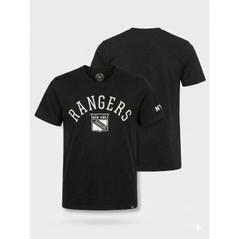 New York Rangers muška majica Frozen Rope black