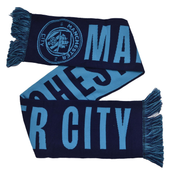 Manchester City zimski šal Wordmark